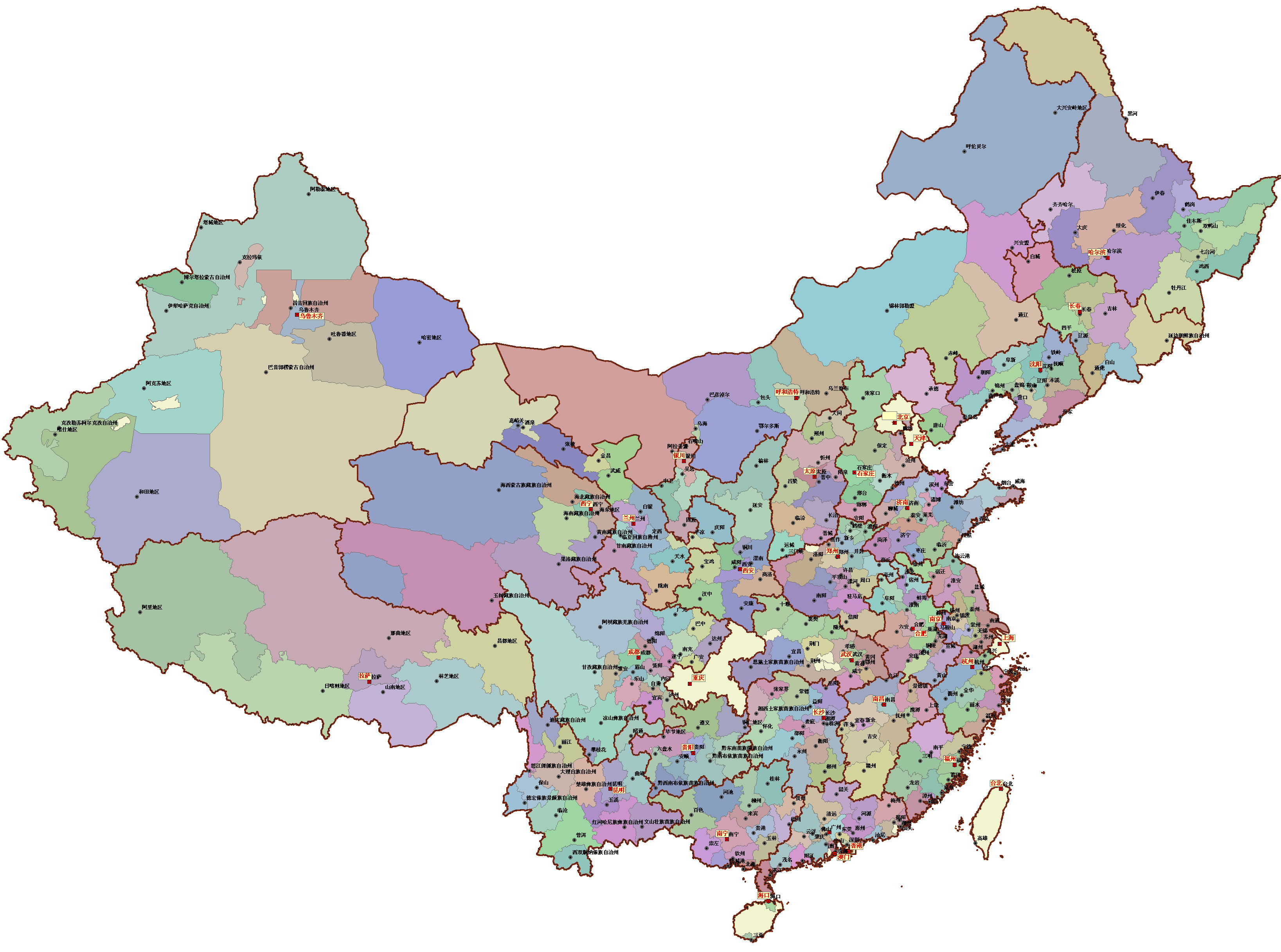 最新行政区划重塑，国家地理格局变革的必然趋势