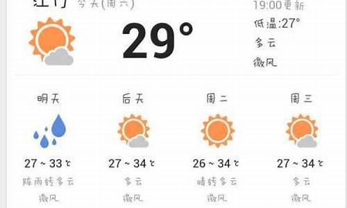 江门最新天气预报概览